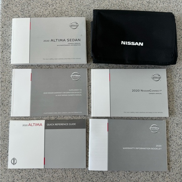 Nissan Altima 2020 Owners Manual - Picture 1 of 3